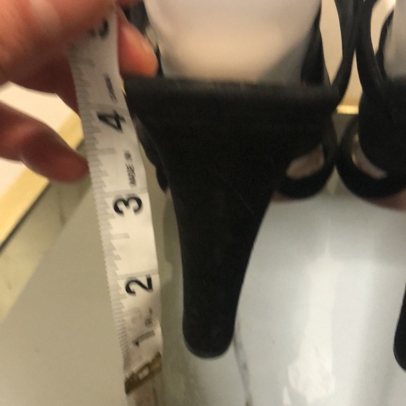 Prada strappy black open toe heeled sandals size 8.5 - Picture 4 of 14